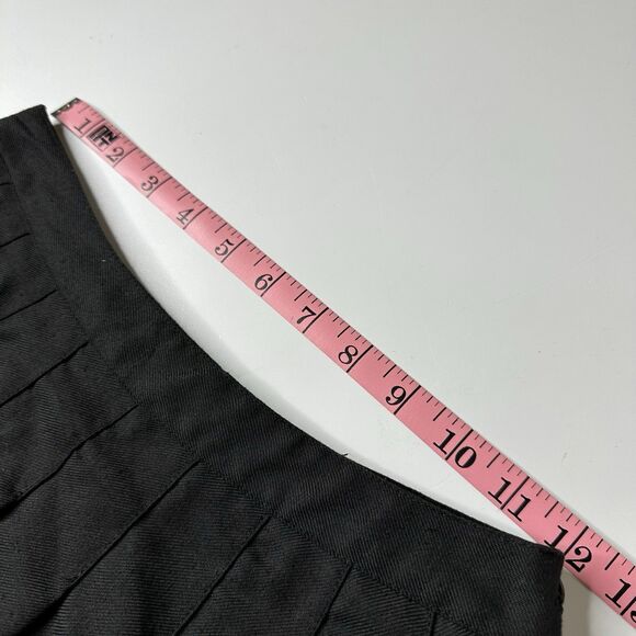 Forever 21 Back Pleated Mini Skirt Womens Sz S Dark Academia Emo Grunge - Picture 6 of 9